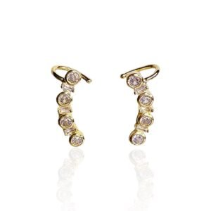 Brinco Ear Cuff - Semijoias no ouro 18K
